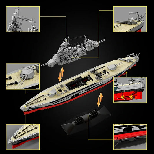 USS Colorado Military | 2326pcs