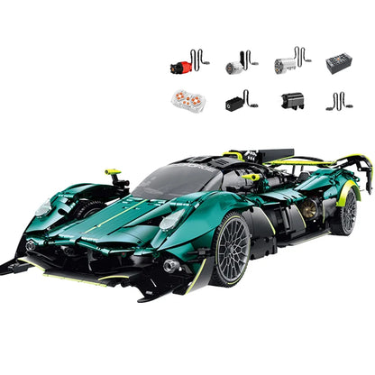 British Valkyrie Hypercar 24h Endurance Building Blocks Kit