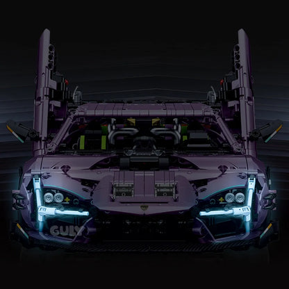 Hybrid Italian Bull Supercar | 2074pcs