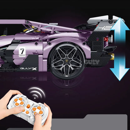 Hybrid Italian Bull Supercar | 2074pcs