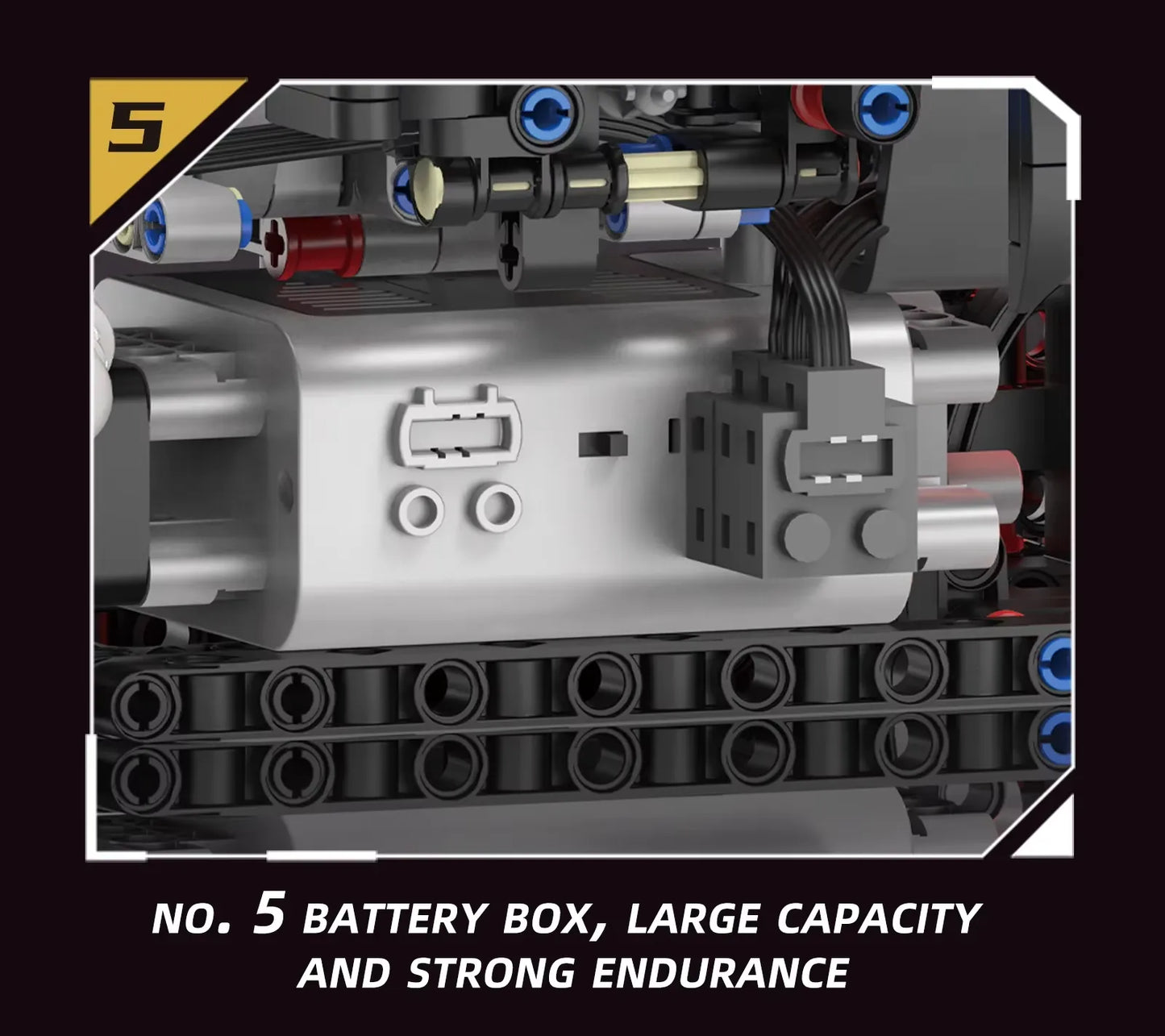 Motorized Italian V12 Powertrain | 1610pcs