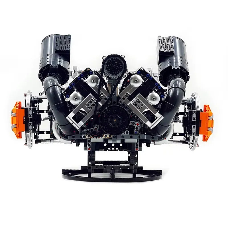 Functional 5L V8 Engine & Powertrain | 3193pcs