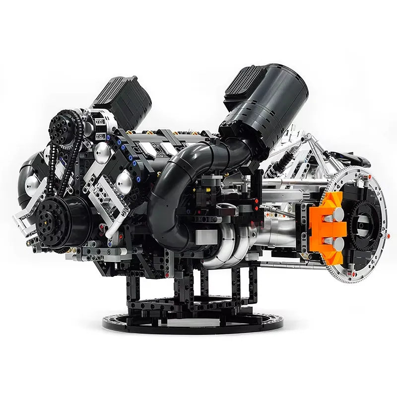 Functional 5L V8 Engine & Powertrain | 3193pcs