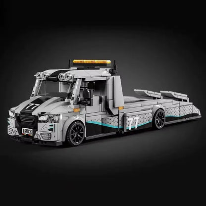 Tow Truck With Trailer | 627pcs
