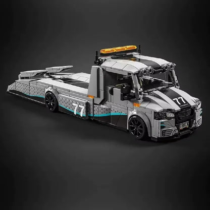Tow Truck With Trailer | 627pcs