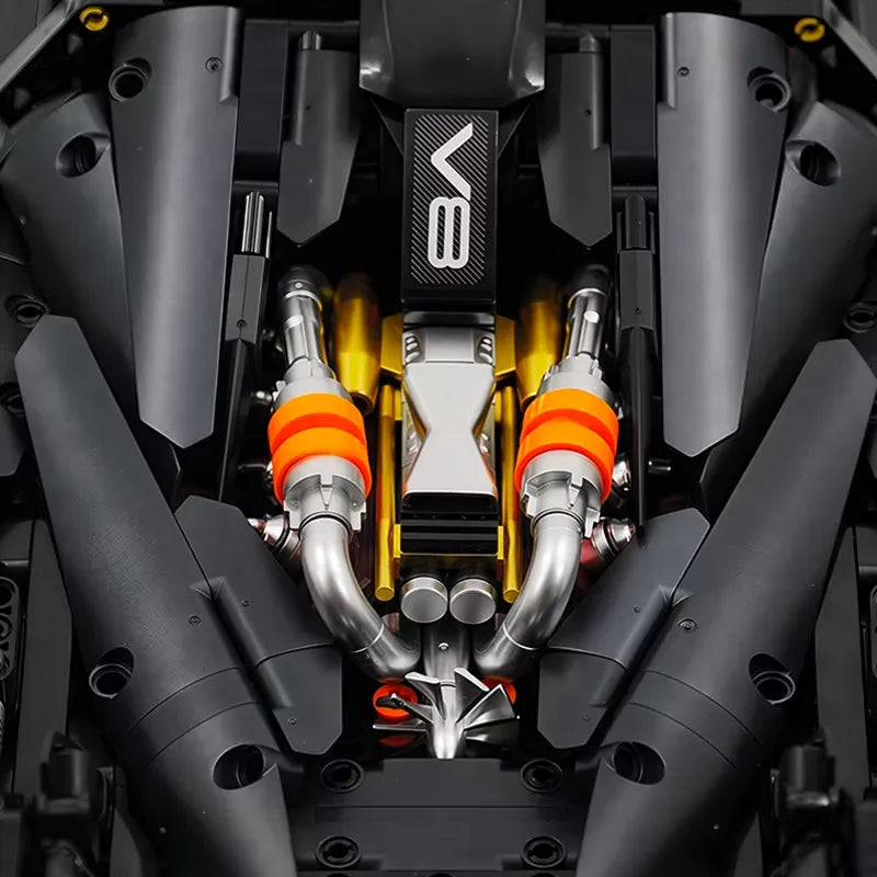 Ultimate Senna GTR Track Hypercar | 3803pcs