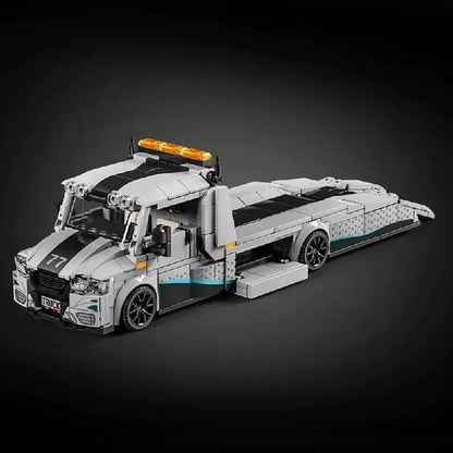 Tow Truck With Trailer | 627pcs
