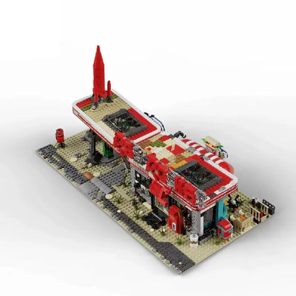 Red Rocket Abandoned Gas Station Fallout | 2221pcs