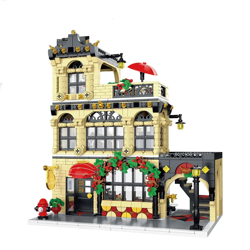 The City Restaurant Modular Building | 1464 Pcs
