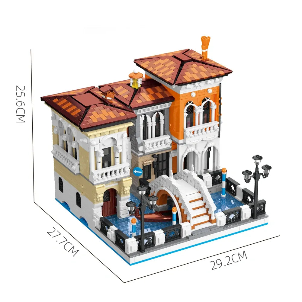 The Little Venice Modular Buildings | 2926 Pcs