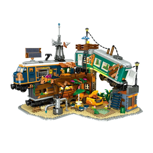 Train Park Modular Buildings | 2349 Pcs