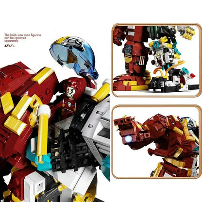Iron Hero Avengers MK44 Hulkbuster Bricks Toy | 1203pcs