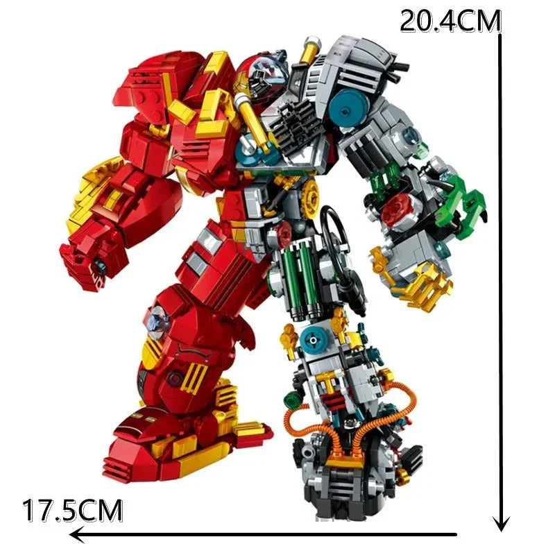 Iron Hero Avengers MK44 Hulkbuster Bricks Toy | 1203pcs