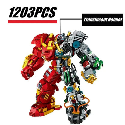 Iron Hero Avengers MK44 Hulkbuster Bricks Toy | 1203pcs