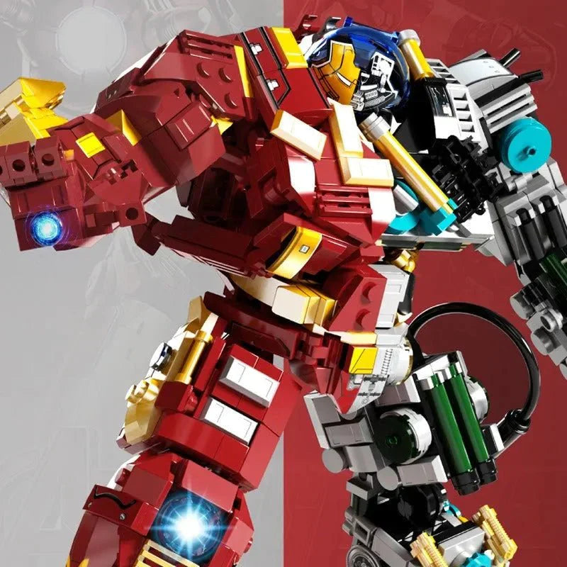 Iron Hero Avengers MK44 Hulkbuster Bricks Toy | 1203pcs