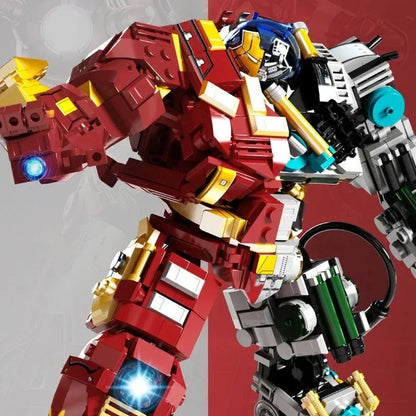 Iron Hero Avengers MK44 Hulkbuster Bricks Toy | 1203pcs