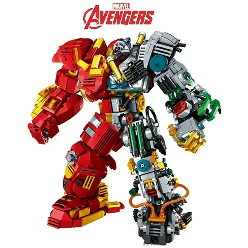 Iron Hero Avengers MK44 Hulkbuster Bricks Toy | 1203pcs