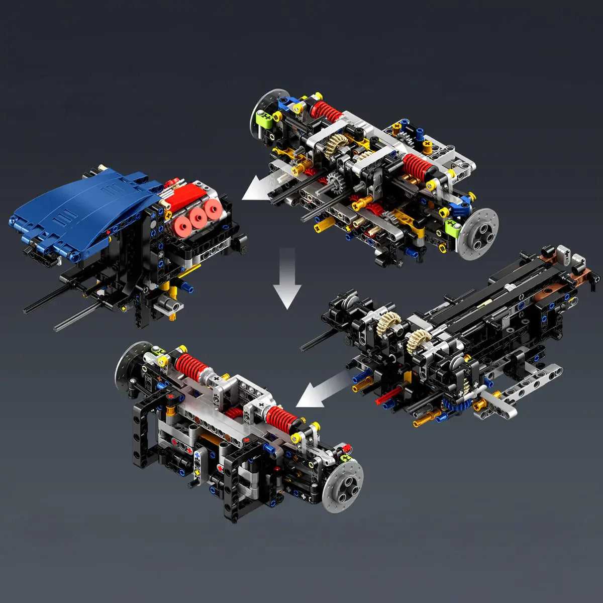 Italian F80 1200hp Supercar | 4794pcs
