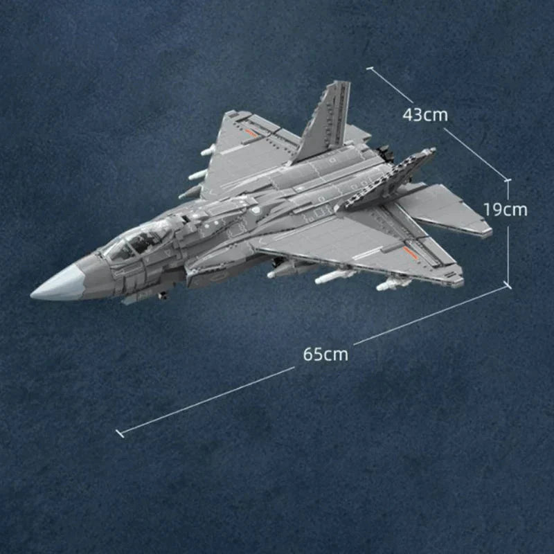 J-35 Stealth Fighter | 2635pcs