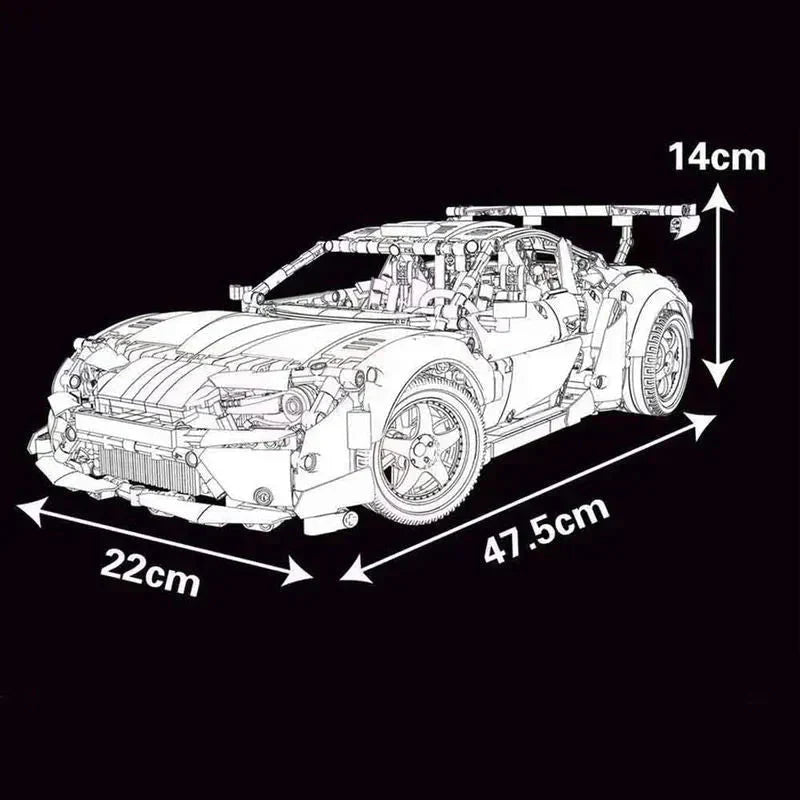 JDM Supra Drift Sport Coupe | 2586pcs