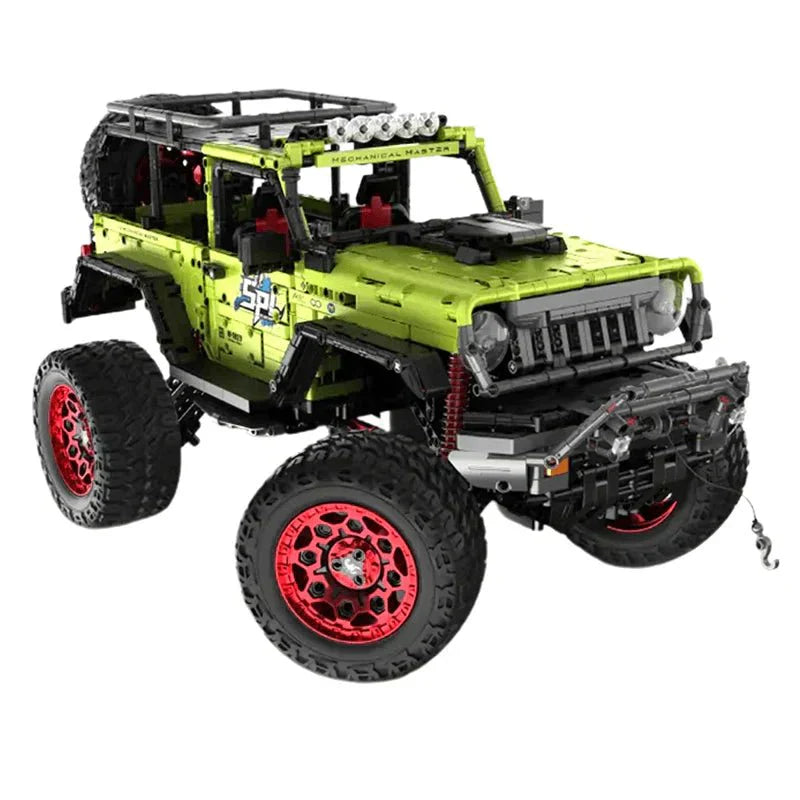 Green Off-Road Trail 4x4 | 2544pcs