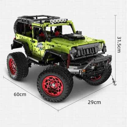 Green Off-Road Trail 4x4 | 2544pcs