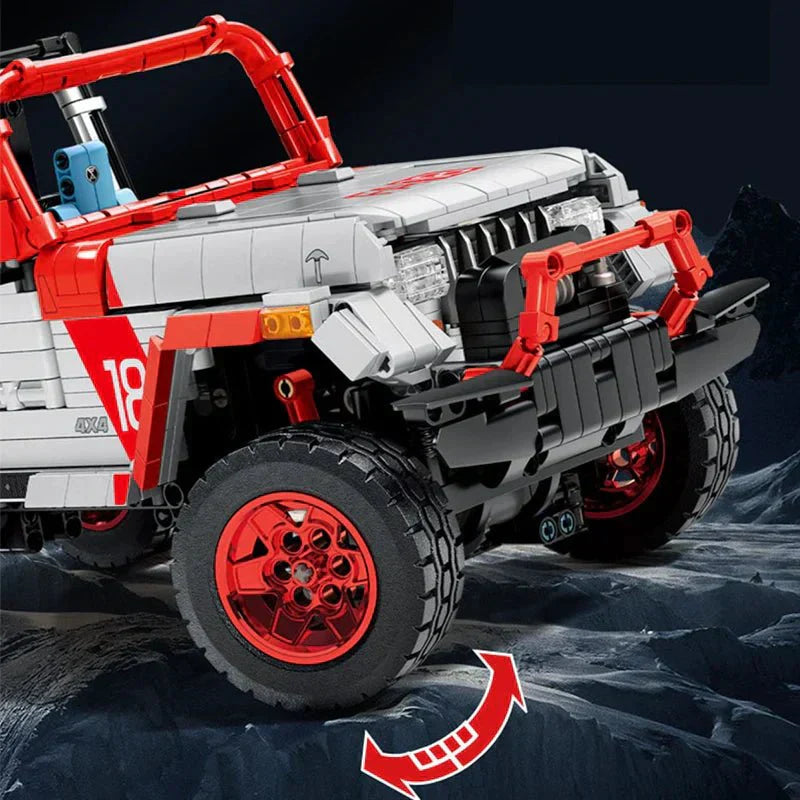 Jurassic Dino Expedition Off-Road 4x4 | 1614pcs