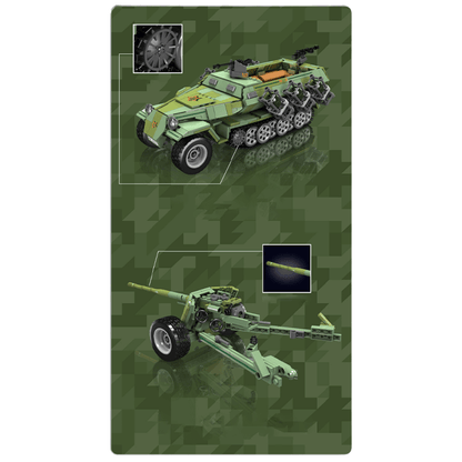 KFZ 251 Half Track | 1297pcs