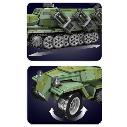 KFZ 251 Half Track | 1297pcs