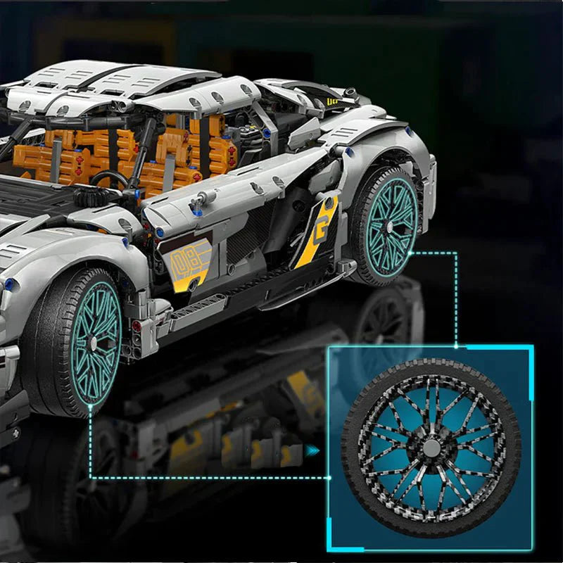 Hybrid Swedish Mega GT Coupe | 3508pcs