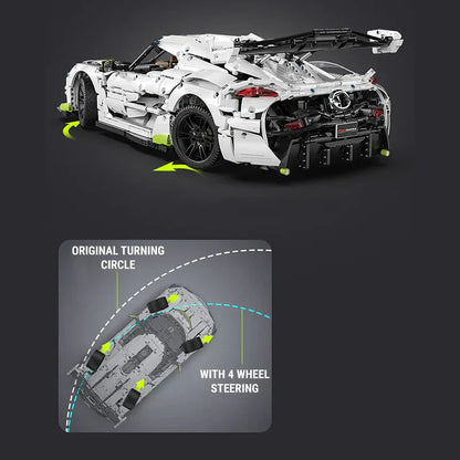 Twin-Turbo Track Hypercar | 4346pcs