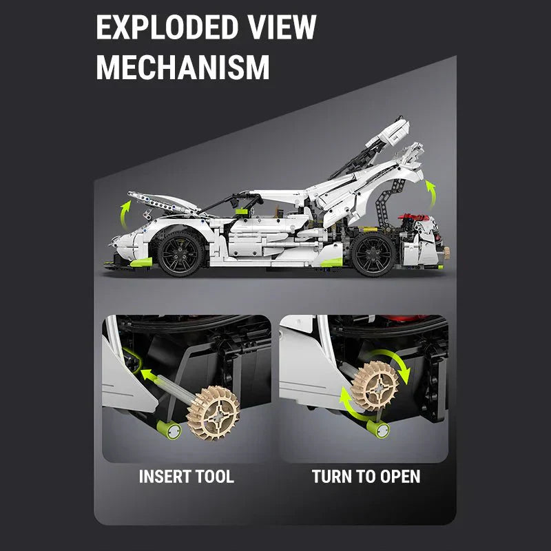 Twin-Turbo Track Hypercar | 4346pcs