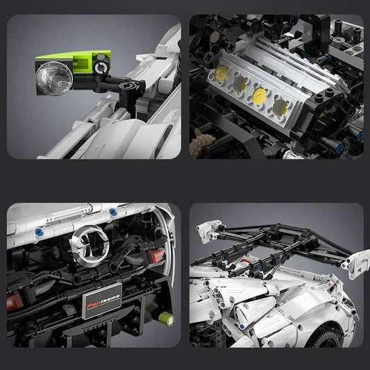 Twin-Turbo Track Hypercar | 4346pcs