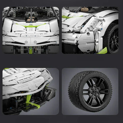 Twin-Turbo Track Hypercar | 4346pcs
