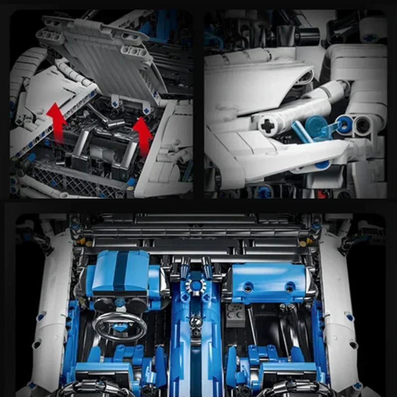 V12 Italian Roadster Supercar | 4037pcs