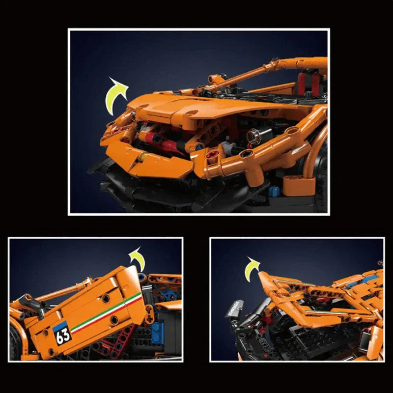 V12 Track Edition Supercar | 1608pcs