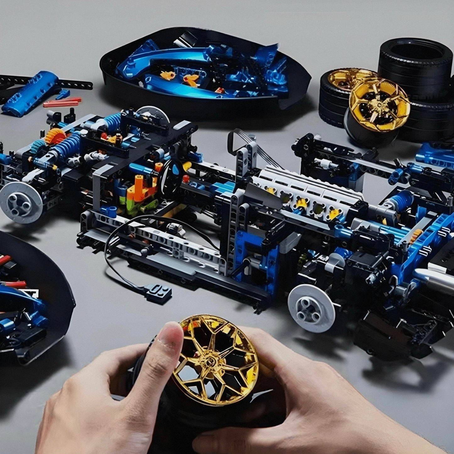V12 Italian Bull Supercar | 3812pcs