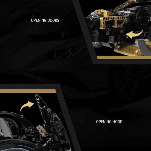 Track-Spec V10 STO Biturbo Supercar | 2518pcs