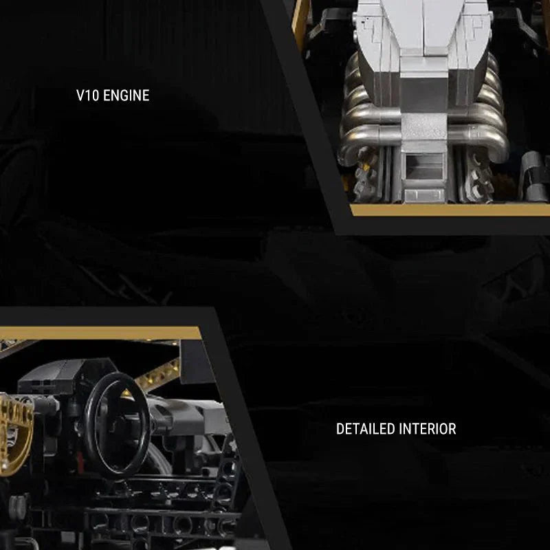 Track-Spec V10 STO Biturbo Supercar | 2518pcs
