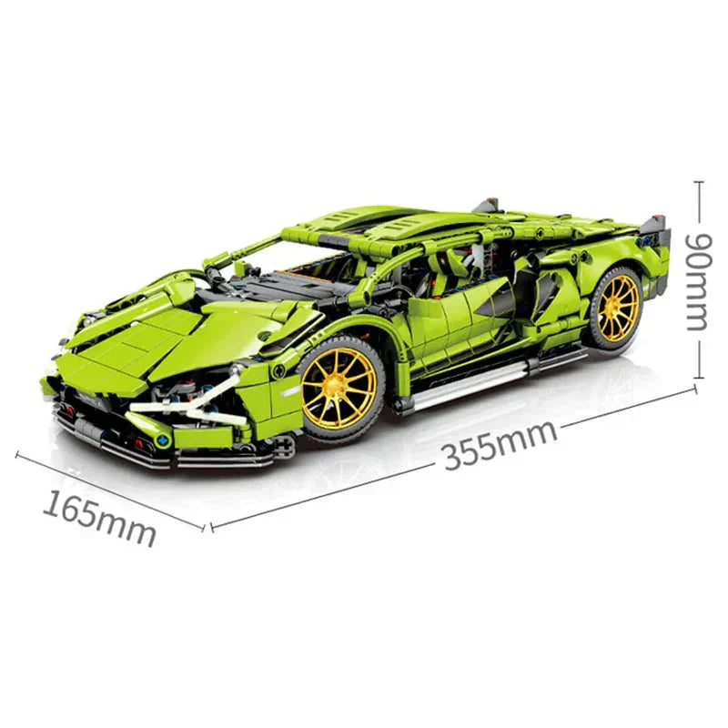 Hybrid V12 Hypercar | 1254pcs