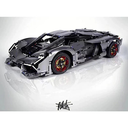 Futuristic Electric Hypercar Concept | 3357pcs