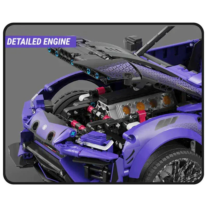 Satin Purple Super SUV | 2374pcs