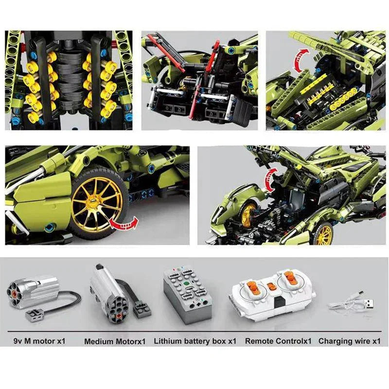 V12 Concept Hypercar | 1038pcs