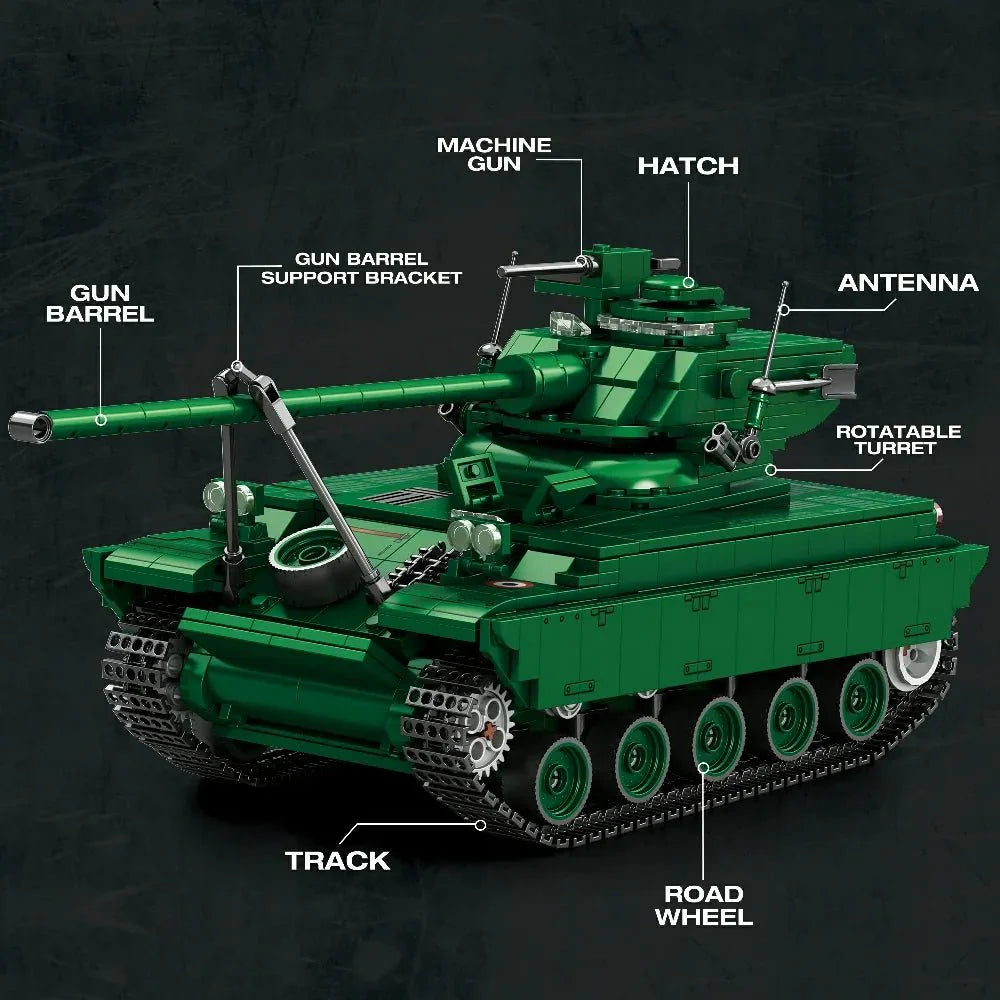 Light Recon Tank | 1037pcs