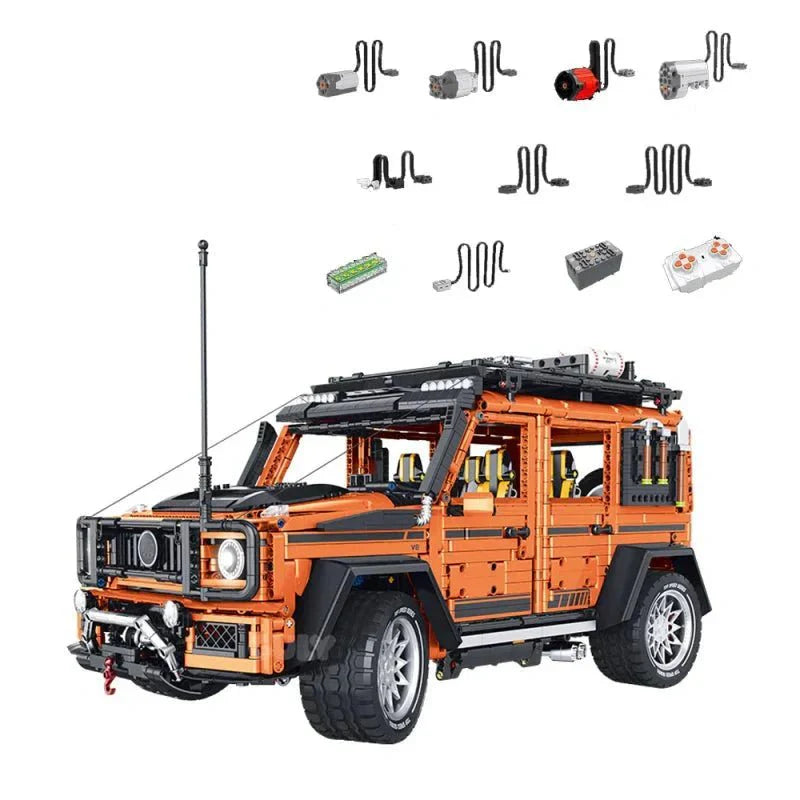 Luxury 4x4 G63 Off-Road Wagon Building Blocks Kit