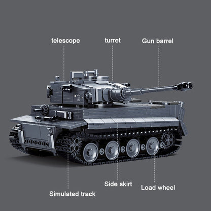 M38-B0851 Panzerkampfwagen Tiger Remote Controlled