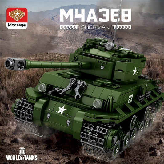 M4A3E8 Tank | 836pcs