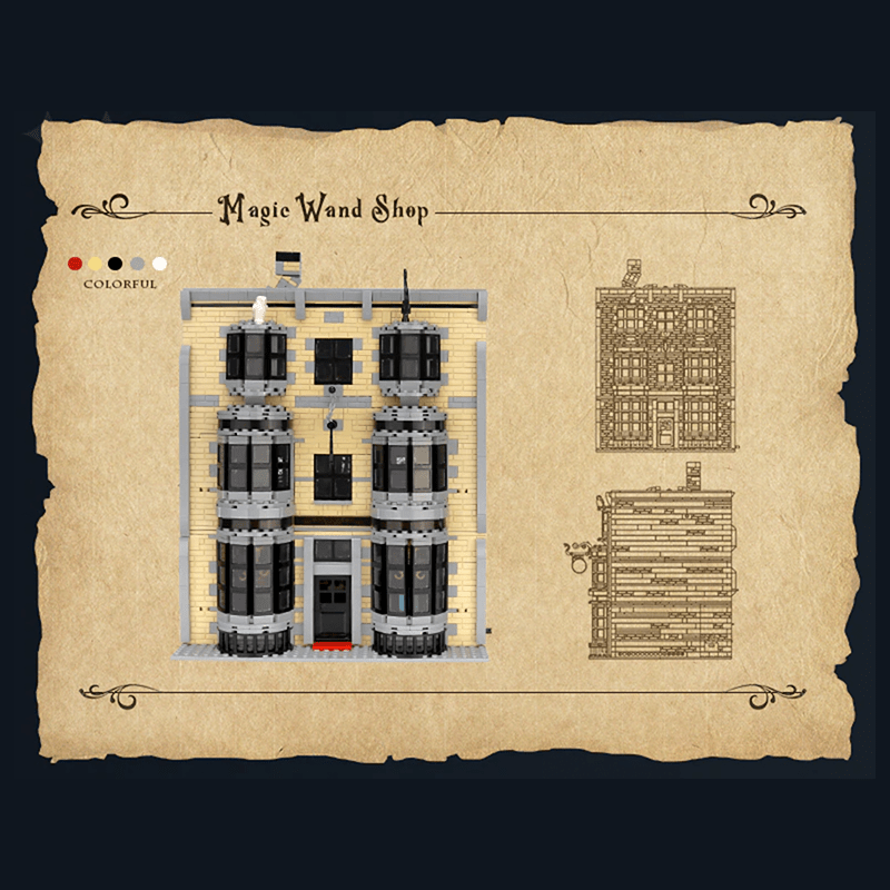 Magic Wand Shop | 3195pcs
