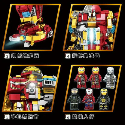 Marvel Super Iron Hero Warrior Robot | 1876pcs