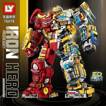 Marvel Super Iron Hero Warrior Robot | 1876pcs